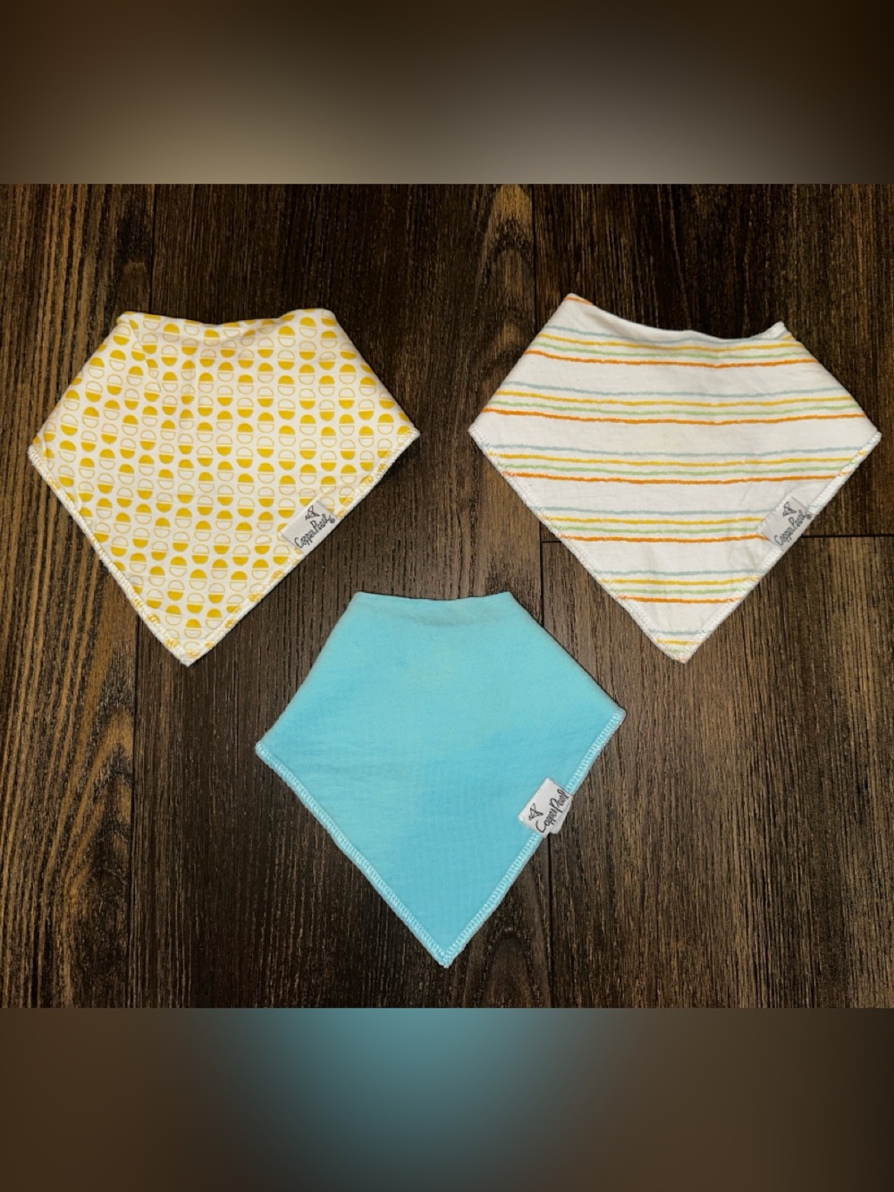 Copper Pearl Baby Bandana Bibs Set